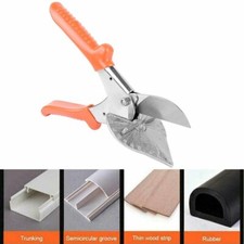 Gehrungsschere 45°-135° Amboss Winkelschneider für Kunststoff Gummi Holz PVC