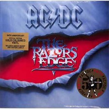 AC/DC / THE RAZORS EDGE / GOLD VINYL (LP) / Sony Music Catalog / 19658834611 / 
