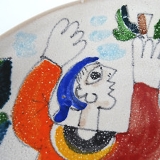 Giovanni De Simone, Keramik Schale ➽ Pablo Picasso Schüler, Italien, um 1960