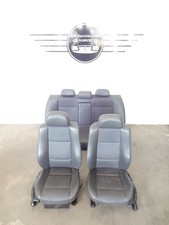 BMW E46 Limousine Teilledersitze Sitze Innenausstattung komplett schwarz