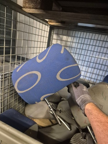 Kopfstütze blaue kreise - vw, t4