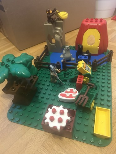 Lego duplo set - affe, bauplatte