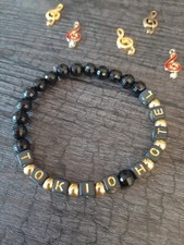 Tokio Hotel Armband schwarz 