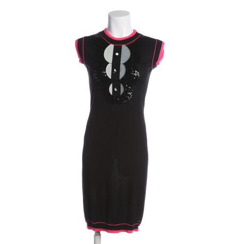 Kleid chanel schwarz rosa - kleid,
