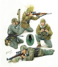 Zvezda ZV6217 1/72 German Sniper Team