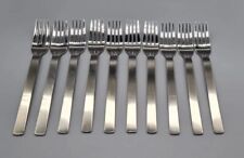 10 x Kuchengabel Auerhahn Edelstahl Sono