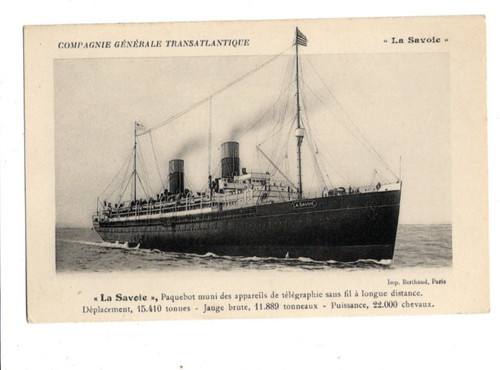 Savoie dampfschiff - la,