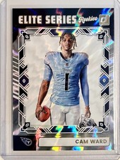 2025 Panini Donruss Football Cam Ward #ESR-CWD Tennessee Titans QB Rookie RC NFL