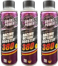 OWS Hochwirksamer Oktan Booster 3 x 300ml Systemreiniger Benzin Additiv