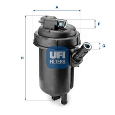 UFI 55.152.00 Kraftstofffilter