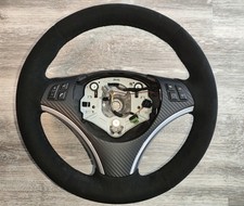 BMW Lenkrad E90 E91 E92 E93 1 E81 E82 E87 E88  neuezogen Alcantara 