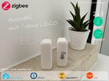 NEU Zigbee Tuya Z2MQTT Smart Home Thermometer Temperatur & Feuchtigkeit weiß