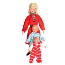 Alte CACO Canzler Puppen