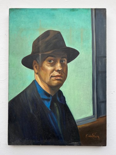 Edward hopper öl - edward, leinwand