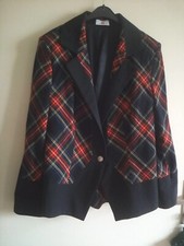 scottish original tartan jacke NEU wolle blazer ⭐ schottenmuster handmade jacket