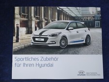 Hyundai Zubehör i10 i20 i30 i40 Veloster ix20 ix 35 Santa Fe H-1 Prospekt 2015