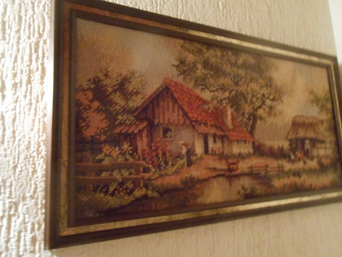 Gobelin bild handarbeit - gobelin,