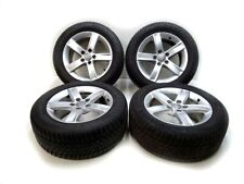 4x Audi A4 8K Alufelgen 7x16 ET46 LK5x112 8K0071496 Winterreifen 225 55 R16 95H