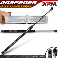 2x Gasfeder Heckklappe Dämpfer L=439mm für VW Golf VI 6 5K 2008-2013 Schrägheck
