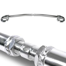 Domstrebe verstellbar Alu paßt für BMW 5er E39 M5 525 528 530 535 540 6 + 8 Zyl