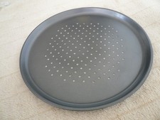 Küchenhelfer Backblech Pizzablech gelocht Auskühlgitter rund