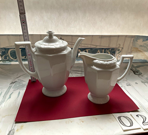 Kaffeekanne mit deckel - mit, &