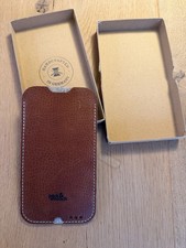 Handytasche / Handyhülle aus Leder und Filz von Pack & Smooth