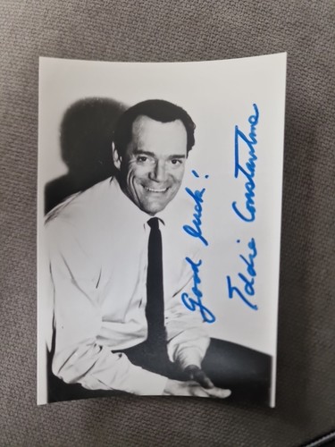 Eddie constantine autogramm - eddie,