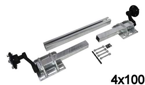 Flexi achse 850kg mb8 auflage - 850kg,