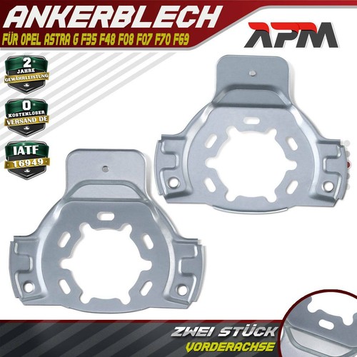 Spritzblech bremsscheibe - 2x,