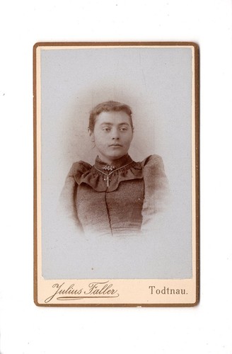 Cdv foto damenportrait - damenportrait,