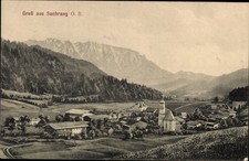 Ak Sachrang Aschau im Chiemgau