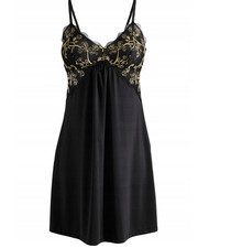 Neglige mit Stickerei Gr