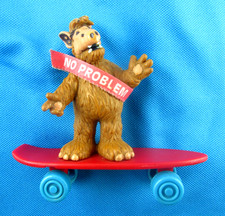 Alf Figur von Bully / Alf auf Skateboard (3) + Kult 90er TV