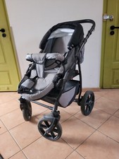 Kinderwagen 3-teilig mit Buggyfunktion, Wippe und Babyschale, gebraucht