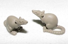 41317, 2x Ratte, graubraun