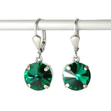 KRIKOR Damen Ohrringe emerald