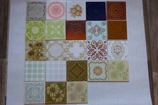 Retro Fliesen 15 x 15 cm 70er