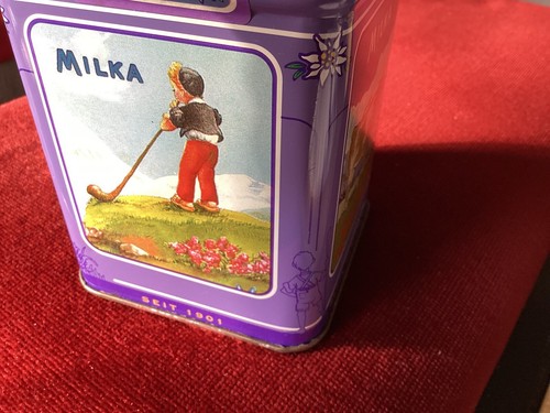 Milka,Blechdose,leer,gebraucht