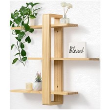 Wandregal Holz Schweberegal