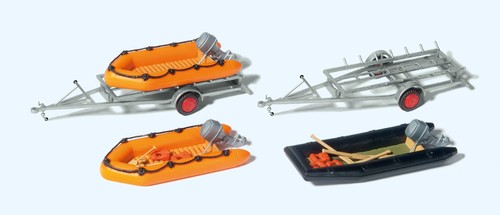 Preiser schlauchboote und 2 - schlauchboote,
