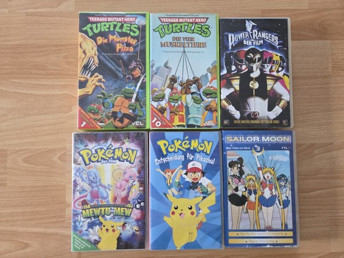 Kult vhs turtles pokemon - x,
