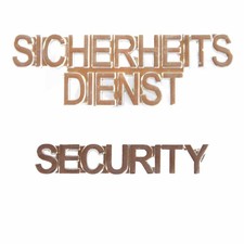 Pin aus Metall Security o