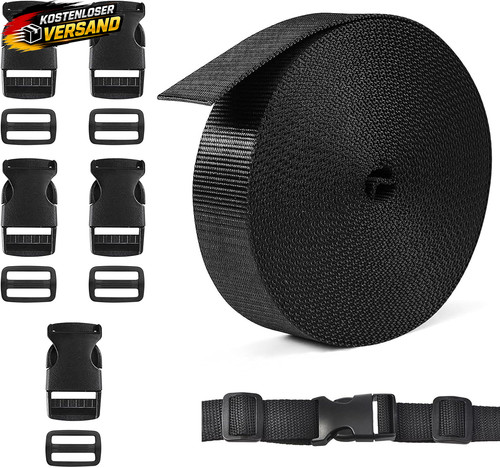 Nylon gurtband mit schnallen - nylon,