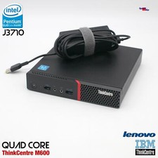 LENOVO THINKCENTRE M600 10G9 MINI PC COMPUTER 120GB SSD 4GB QUAD CORE WINDOWS 10