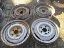 Ford Taunus P3 P5 P7 Granada Consul Stahlfelgen 5x14" 5-Loch Satz 4 Stück