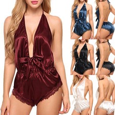 SexyDamen Satin Reizwäsche