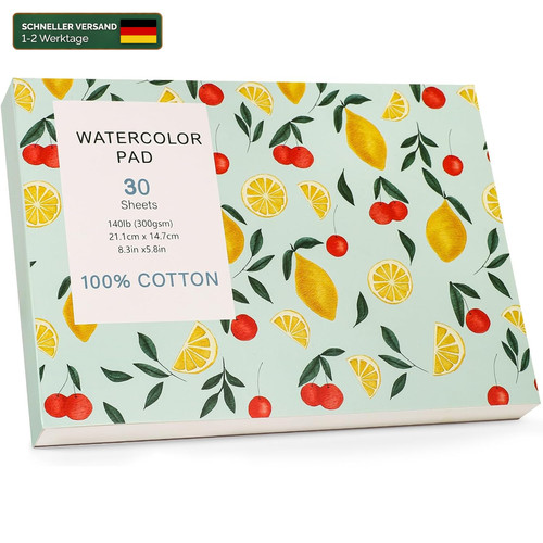 Aquarellpapier blatt 140 - a5,