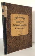 Eisenprofile Saarbrücker Eisenhütten-Actien-Gesellschaft Luxemburger Bergwerk