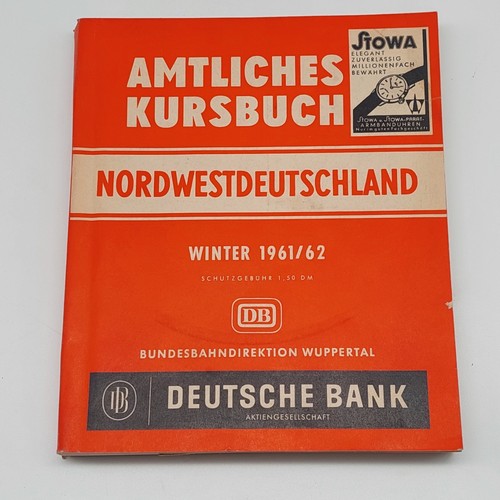 Amtliches kursbuch - amtliches,